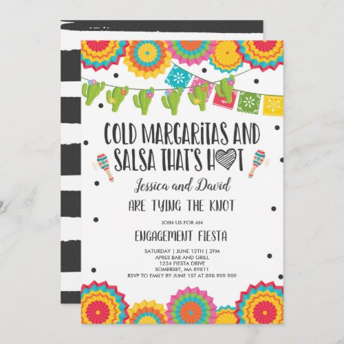 Fiesta Couples Engagement Party Bridal Fiesta  Invitation