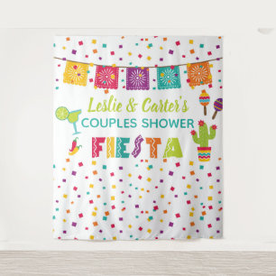 Fiesta Couples Shower Backdrop - WH