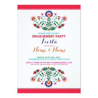 Fiesta Couples Shower Engagement Mexican Invite