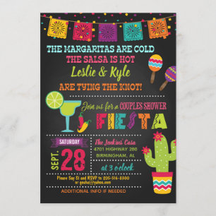 Fiesta Couples Shower Invitation