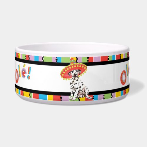 Fiesta Dalmatian Bowl