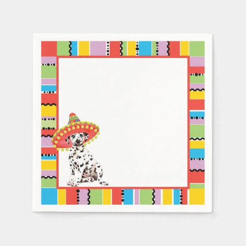 Fiesta Dalmatian Napkins