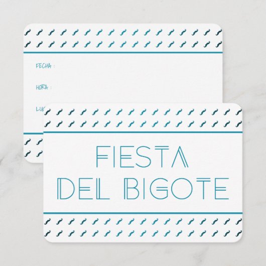 Fiesta Del Bigote (Front/Back)