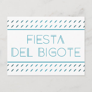 Fiesta Del Bigote Postcard
