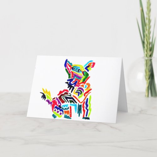 Fiesta Dog Card