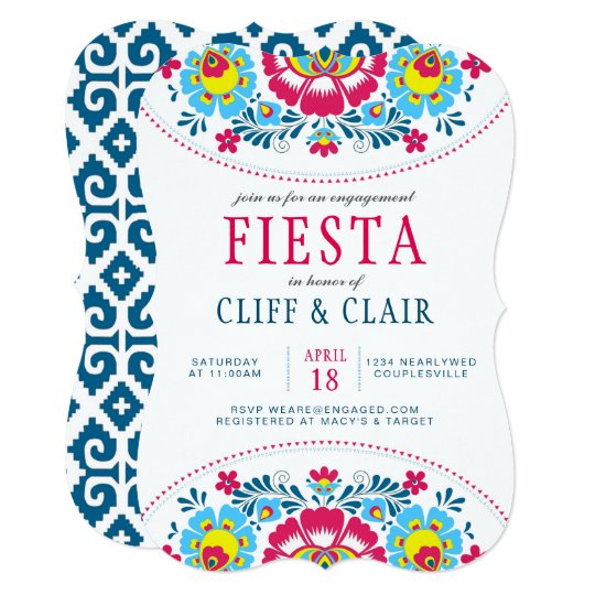 Fiesta Engagement Party Invitations 5