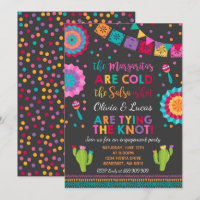 Fiesta Engagement Party Invitation Mexican Party