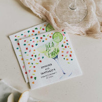 Fiesta Engagement Party Paper Napkins