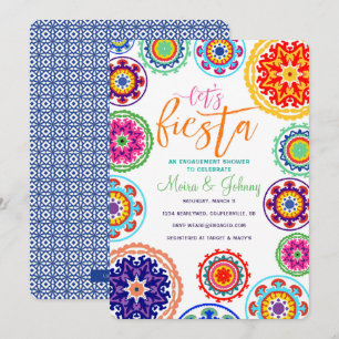 Fiesta Engagement Shower Invitation