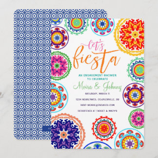 Fiesta Engagement Shower Invitation