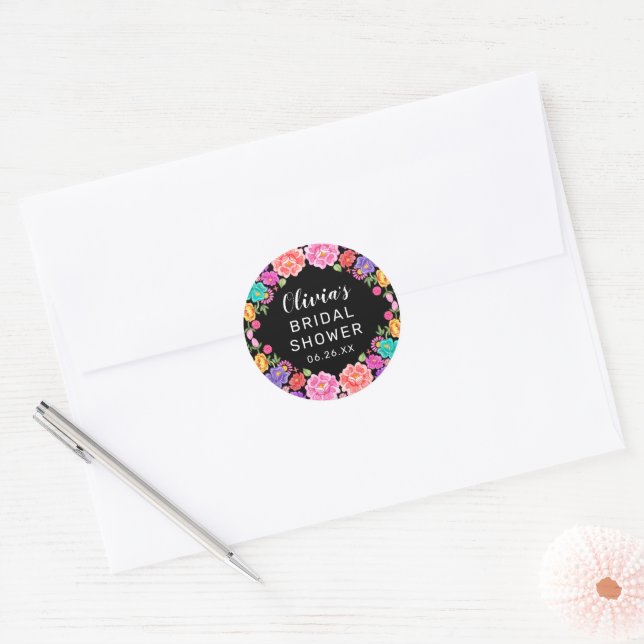 Fiesta Envelope Favor Stickers (Envelope)