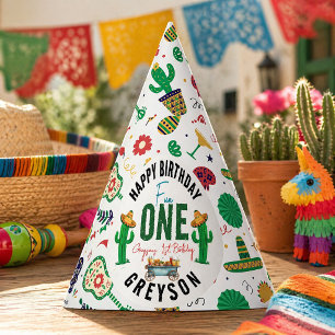 Fiesta First   1st Birthday Party Hat