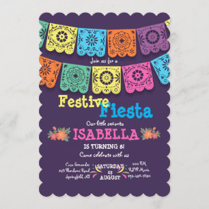 Fiesta Flags Invitation