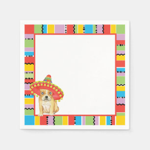 Fiesta Frenchie Paper Napkins
