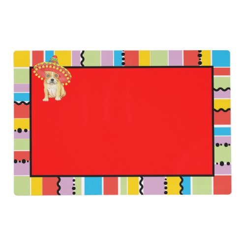 Fiesta Frenchie Placemat