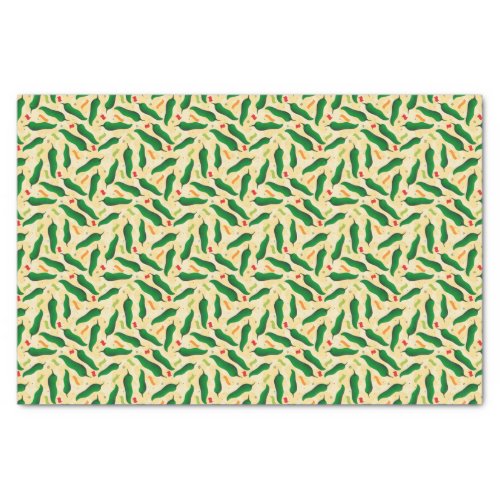 Fiesta Fun Green Chile Pattern Tissue Paper