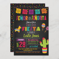 Fiesta Gender Reveal Invitation