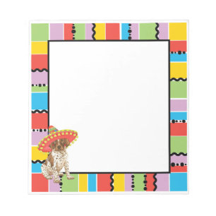 Fiesta German Shorthaired Pointer Notepad