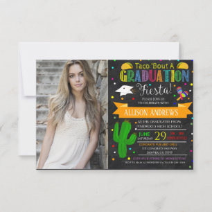 Fiesta Graduation Invitation