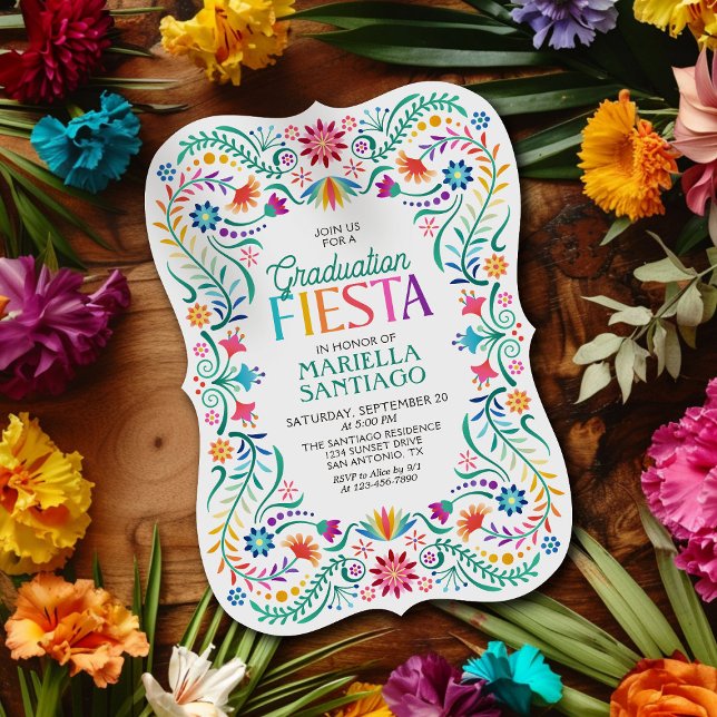Fiesta Graduation Party Invitation (Creator Uploaded)