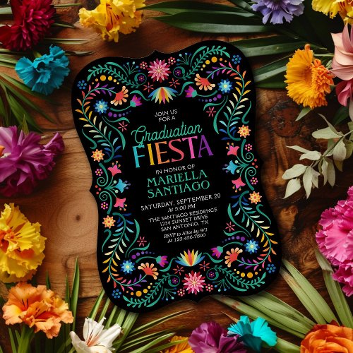 Fiesta Graduation Party Invitation