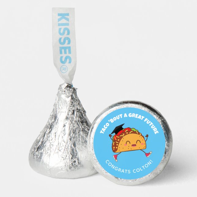 Fiesta Graduation Party Taco Bout a Great Future Hershey®'s Kisses® (Front)