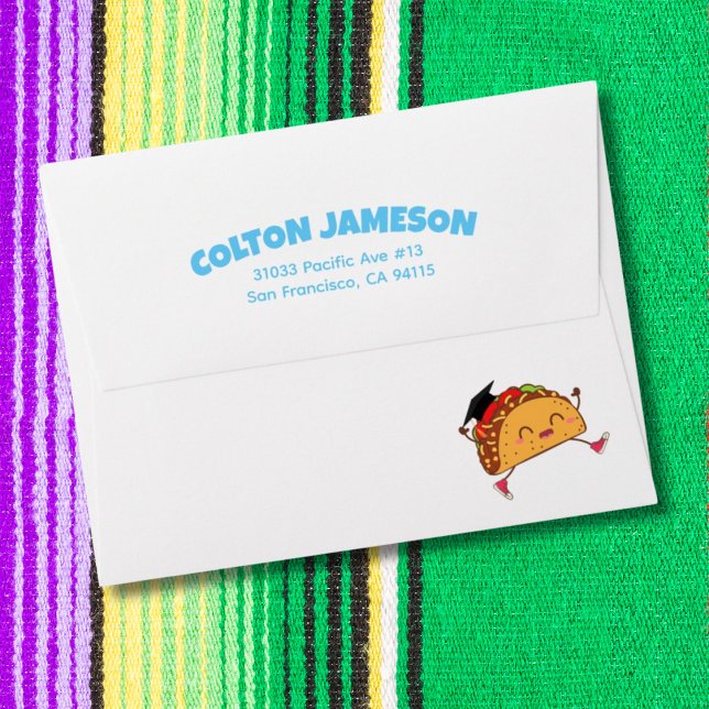 Fiesta Graduation Taco Party Envelope (Fiesta Graduation Taco Party Envelope)