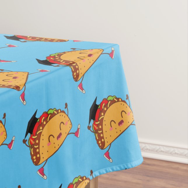 Fiesta Graduation Taco Party Table Cloth (In Situ)
