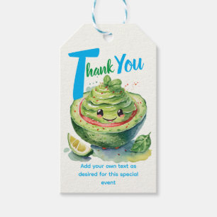 Fiesta Guacamole Baby BOY Shower Cute Favors Gifts Gift Tags