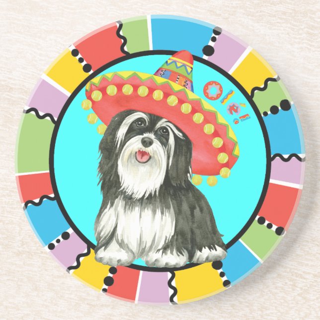 Fiesta Havanese Coaster (Front)