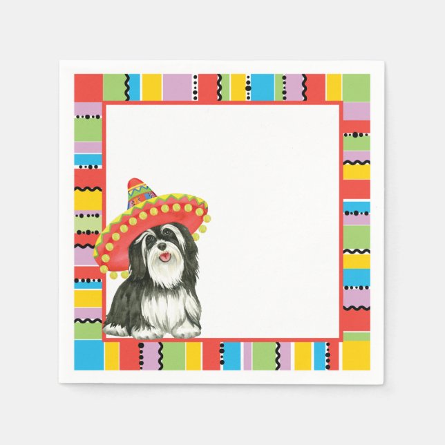 Fiesta Havanese Paper Napkins (Front)