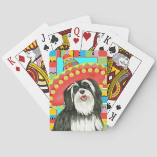 Fiesta Havanese Poker Cards