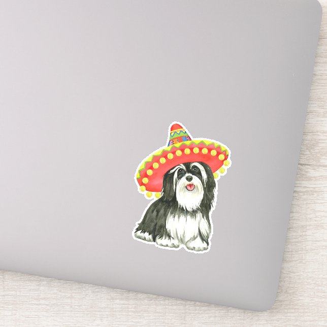 Fiesta Havanese Vinyl Sticker (Detail)