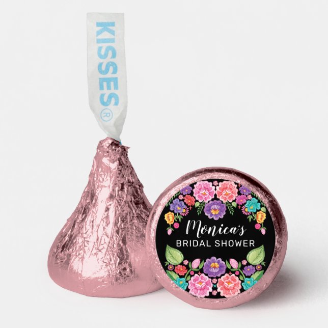 Fiesta Hershey Kisses Favors (Front)