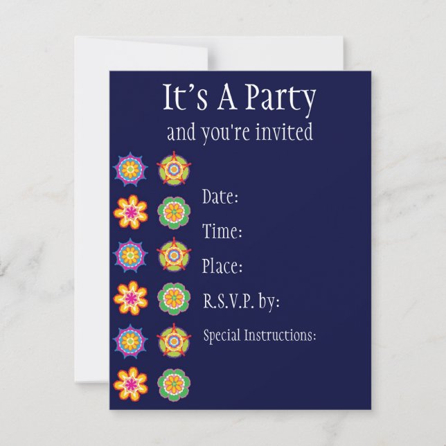 Fiesta Invitation (Front)