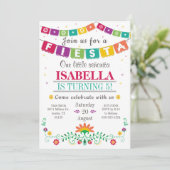 Fiesta Invitation - Birthday Invitation All Ages (Standing Front)