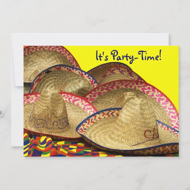 Fiesta Invitation... Invitation (Front)