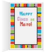 Fiesta Keeshond Greeting Card (Inside (Right))