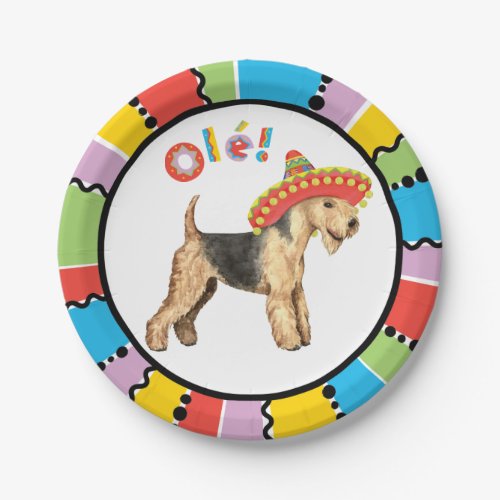 Fiesta Lakeland Terrier Paper Plates