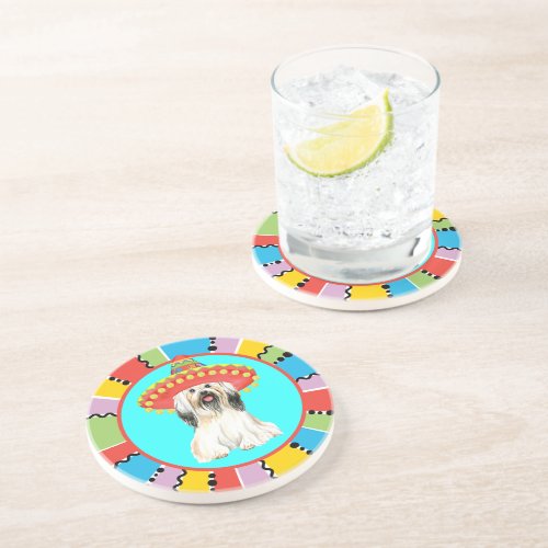 Fiesta Lhasa Apso Coaster