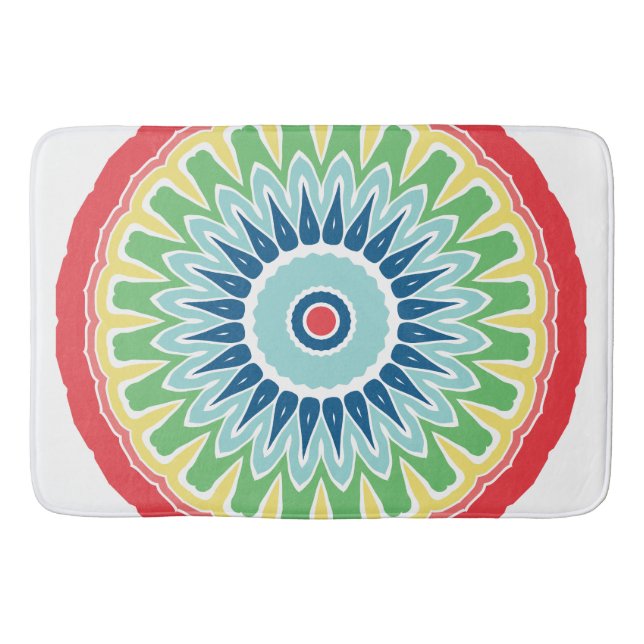 FIESTA Mandala Bath Mat (Front)
