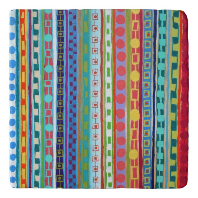 Fiesta Marble Trivet (Front)