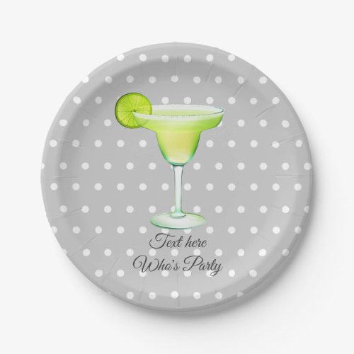 fiesta margarita day birthday Paper Plate