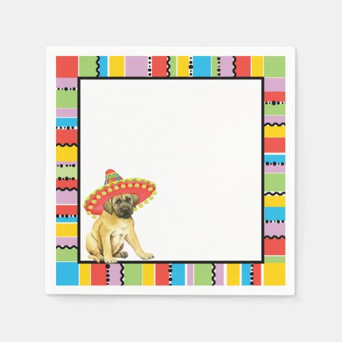 Fiesta Mastiff Paper Napkins