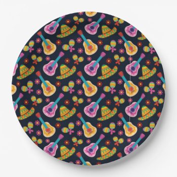 Fiesta Melody Hhm Party Paper Plates by ZazzleHolidays at Zazzle