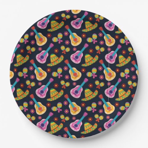 Fiesta Melody HHM Party Paper Plates