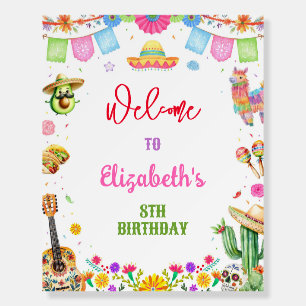 Fiesta Mexican Cinco De Mayo Welcome Sign