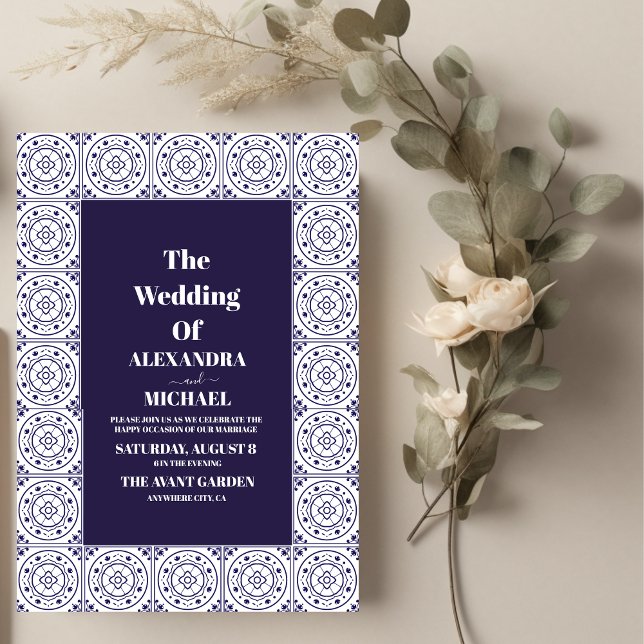 Fiesta Mexican Colorful Floral Wedding Invitation (Creator Uploaded)