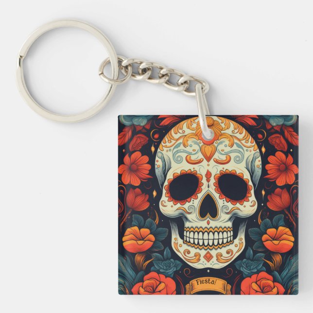 Fiesta! Mexican PARTY Keychain (Front)