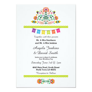 wedding party invitation